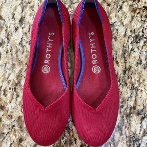 Cherry Red Rothy’s